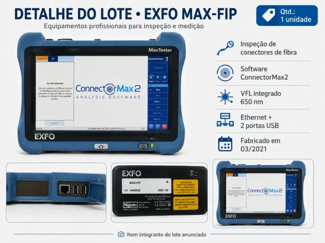 Testadores de Fibra Óptica