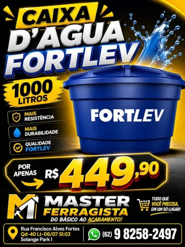 Caixa D" Água 1000Lts Fortlev