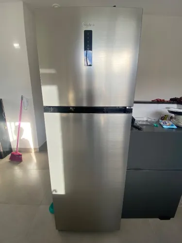 Geladeira Inox 