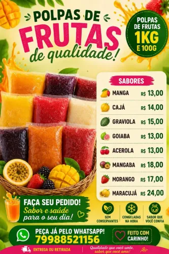 Poupa de frutas