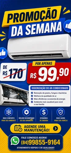 Instalação e manutenção de ar-condicionado