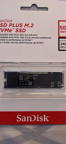 Ssd m2 500gb lacrado nunca usado
