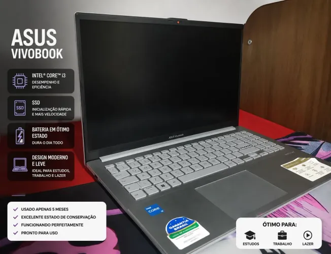 Notebook à venda - Ótimo estado e funcionando perfeitamente