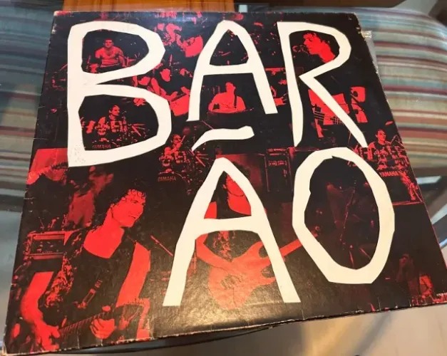Lp Barão Vermelho ao vivo disco de vinil