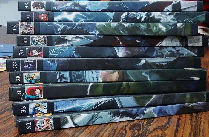 Coleção Marvel Salvat - 10 graphic novel capa dura