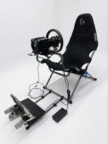 Cockpit Playseat Challenge X + Fanatec GT DD Pro 8Nm Completo | PS5, PS4 e PC