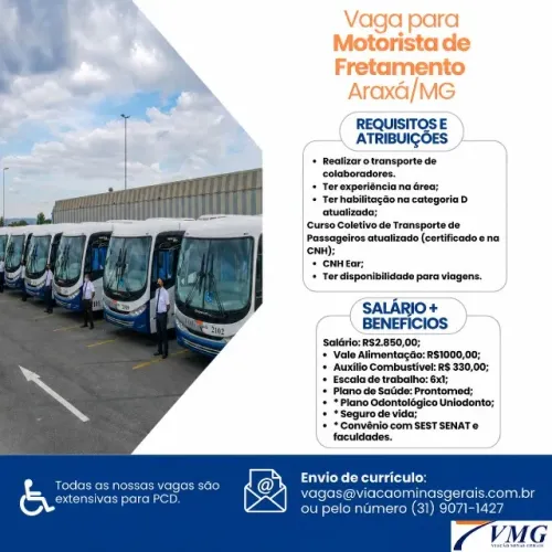 Motorista de Fretamento