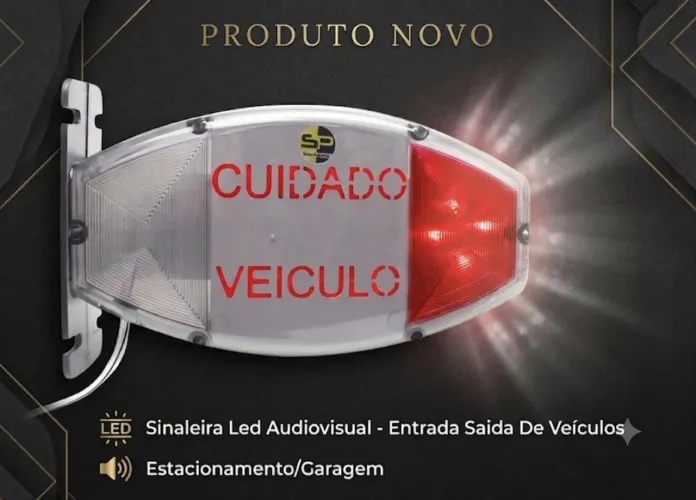 Sinaleira Audiovisual para Garagem
