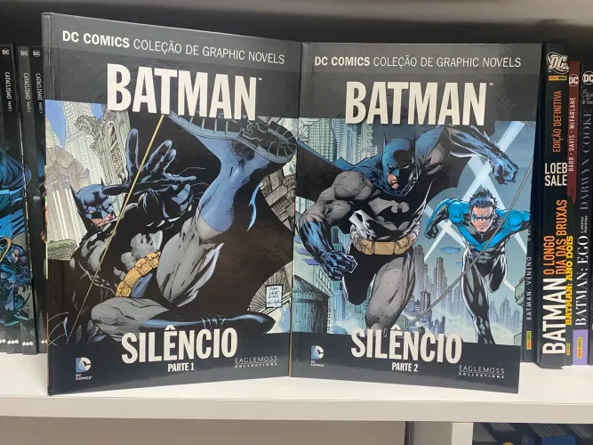 HQs Batman: Silêncio vols. 1 e 2 (Eaglemoss)