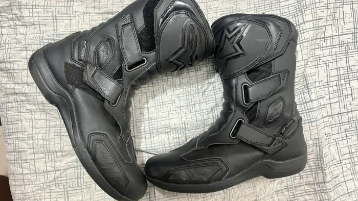 Bota Alpinestars Radon Drystar Preta,Tamanho 42