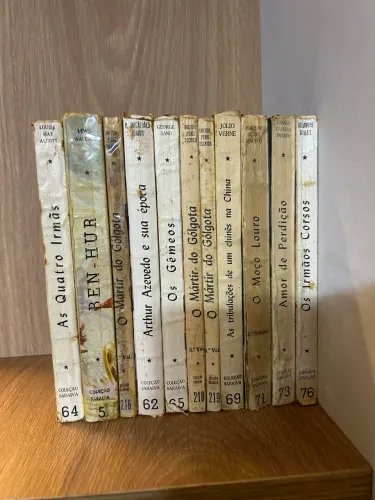 11 livros  coleção Saraiva 