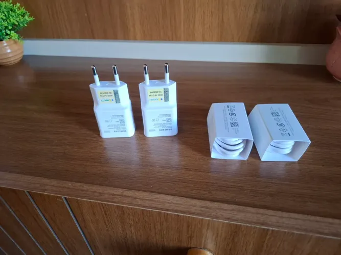 Carregador Samsung 15w original, novo sem uso