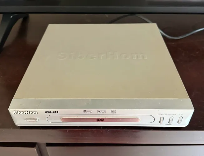 Leitor de DVD SiberHom DVD-400 - Usado / Funcional