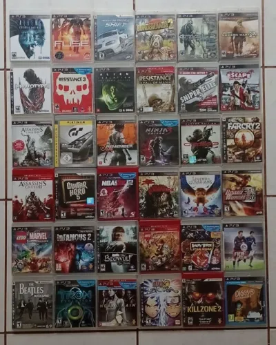 Jogos PS3 vendo ou troco 