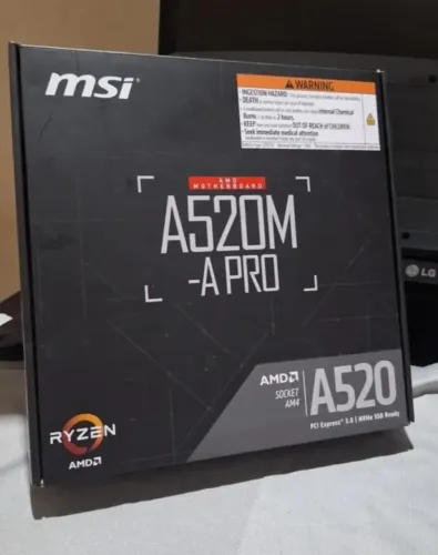 Placa mãe msi nova