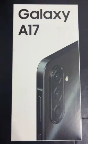 smartphone samsung galaxy a17 5g 128gb preto novo lacrado na caixa