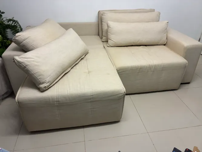 Sofá retrátil e reclinável