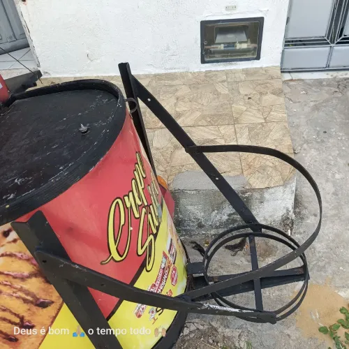 Carrinho de crepe no palito