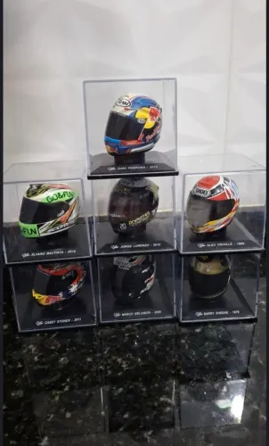 Miniatura Capacetes MotoGP Raros