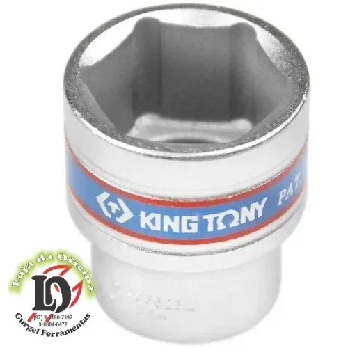Soquete Sextavado 28mm - 1/2 - King Tony KT433528M