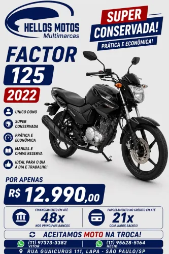 Yamaha YBR 125 Factor 125 cc