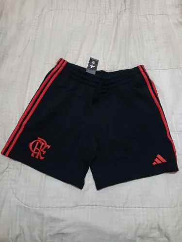 Bermuda FLA Adidas moletom tamanho G masculino.
