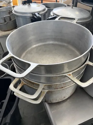 Panelas alumínio grosso para cozinha industrial