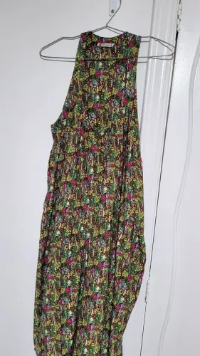 Vestido g floral em malha fria zinzane g