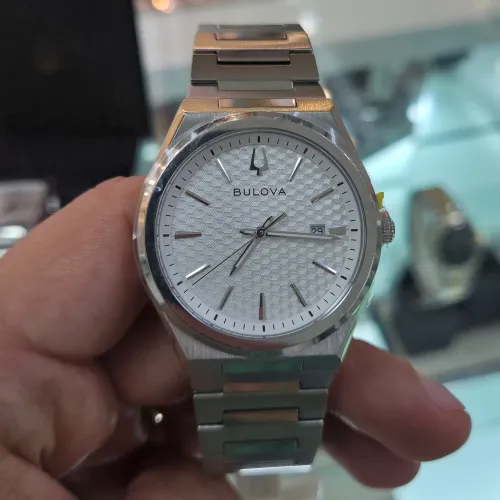 Relógio Bulova Integrated 96B481 Mostrador Texturizado - NOVO