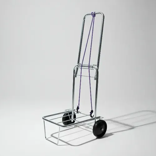 Carrinho Maleiro Dobrável 60kg Carga Mala Portátil Águia