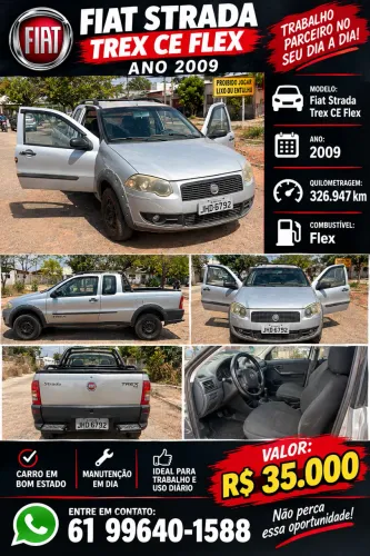 Fiat Strada Trekking 1.4 MPI Fire Flex 8V CE 2009