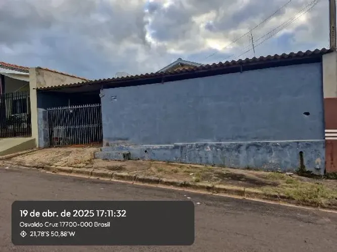 Oferta imperdível Casa no Conjunto Habitacional Alberto Lang, Osvaldo Cruz - SP, Nº 115,