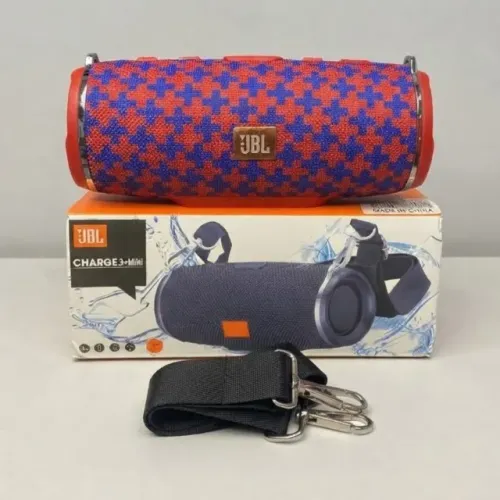 CAIXA DE SOM JBL CHARGE 3+ MINI COM ALÇA