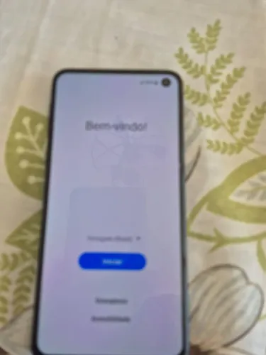 Galaxy s10e preto 6gb de ram 128gb