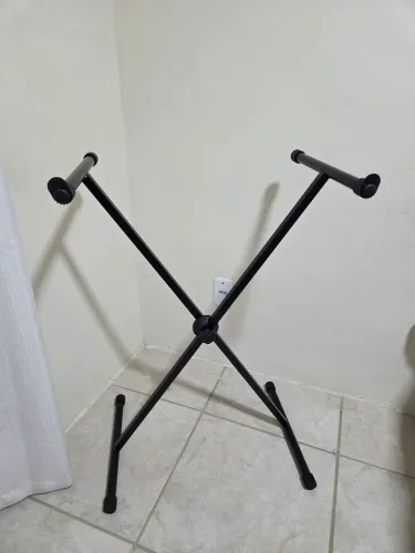 Suporte Teclado Piano Preto
