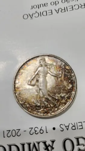 Ítem de coleção frança 1960 Prata Raridade