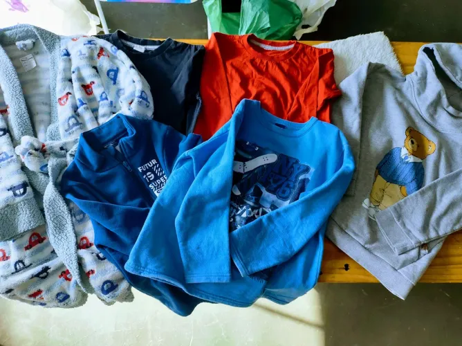Lote luxo menino Tam 6 anos