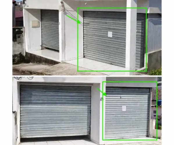 Portão de Enrolar Galvanizado usado Completo - Excelente Custo-Benefício