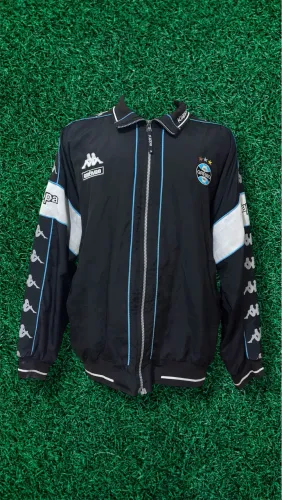 Casaco Grêmio kappa 2001 preto tamanho G