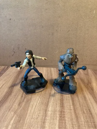 Han Solo e Chewbacca Star Wars Infinity 3.0