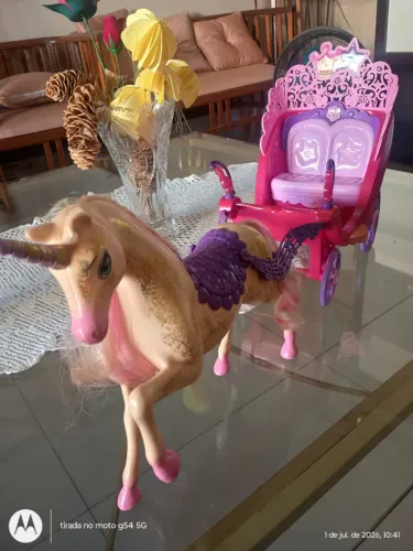 BARBIE COLLECTOR CARRUAGEM BARBIE PRINCESA POP STAR DA MATTEL - RARIDADE