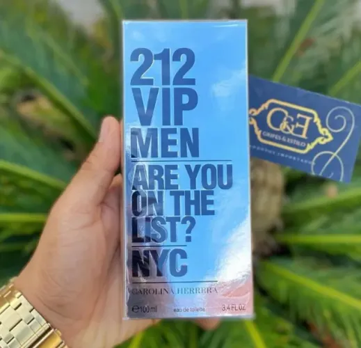 212 Vip men 100ml - Masculino - Produtos 100% originais