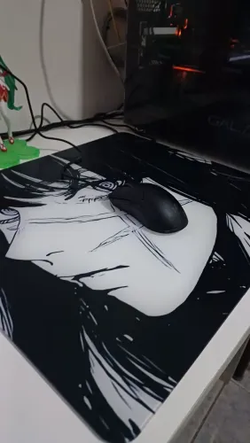 Mousepad de Vidro + Mouse Razer Viper Mini