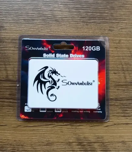 NOVO - SSD 120GB SomnAmbulist - 550 MB/s