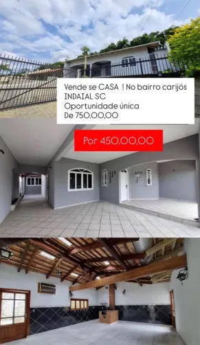 Casa para venda indaial carijos