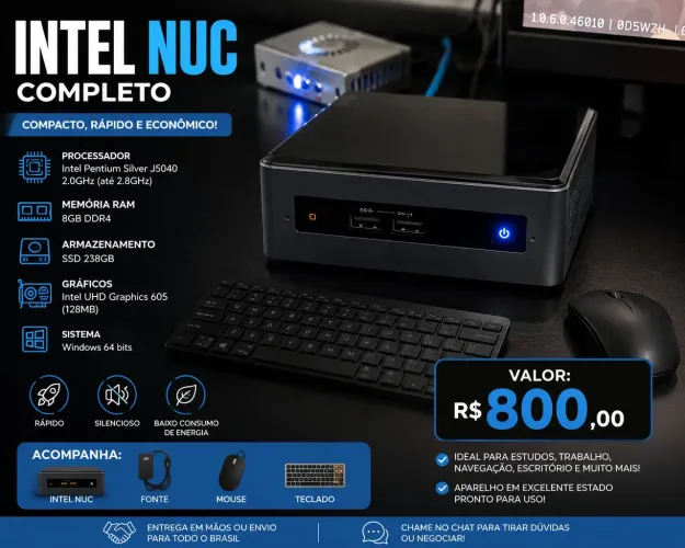 Mini Pc Intel nuc