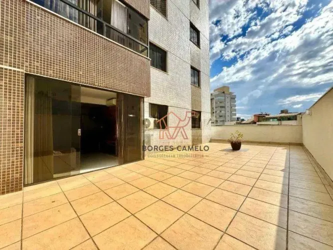 Apartamento com 3 quartos para alugar, 160 m² por R$ 6.200/mês - Castelo - Belo Horizonte/