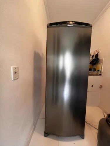 Geladeira Consul Frost Free 342L Inox - Ótimo Estado