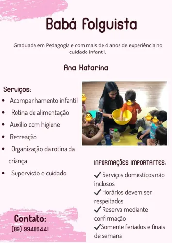Babá folguista 