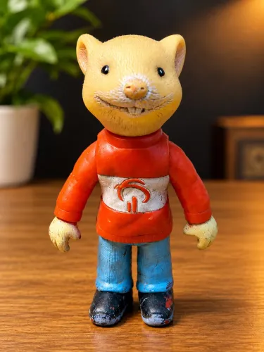 Boneco Stuart Little Vintage - Raridade do Ratinho do Filme